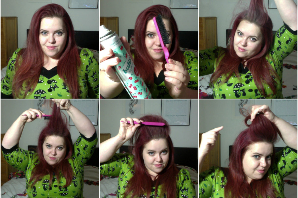 Barrel Roll Hair Tutorial