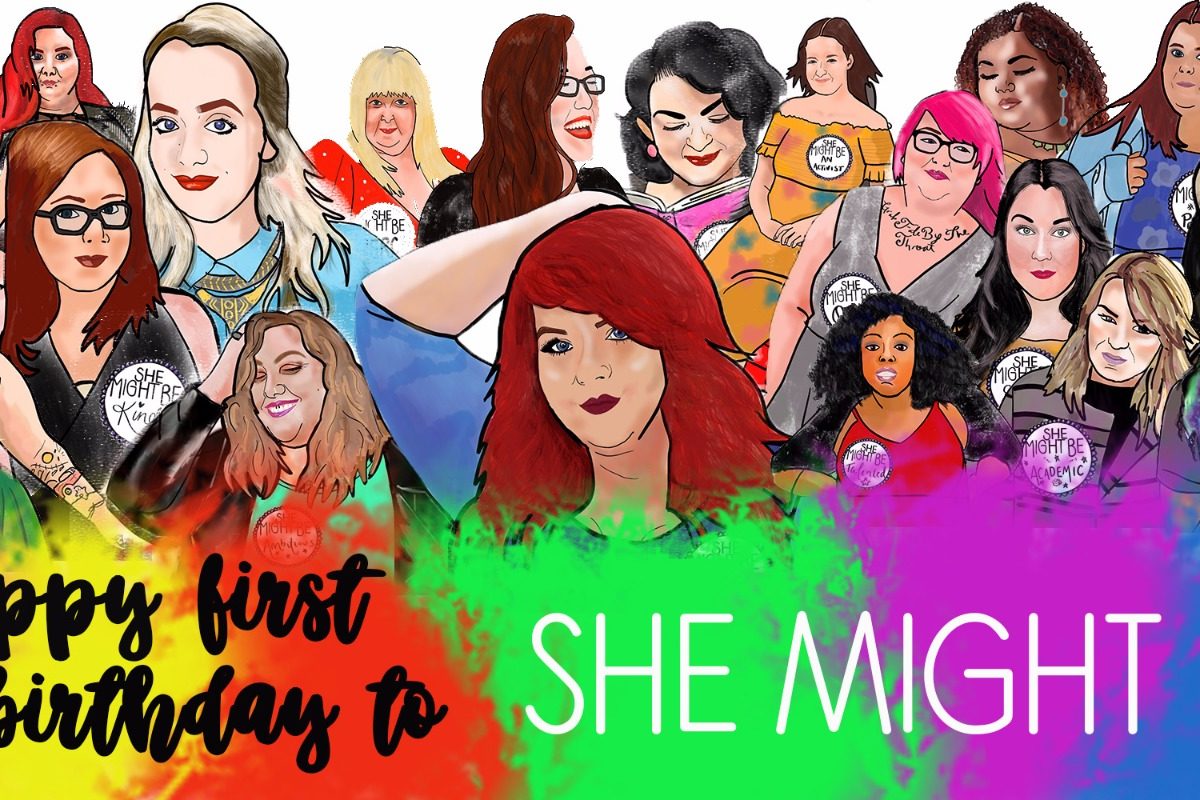 she might be magazine